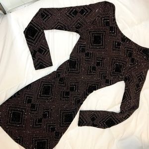 Shiny, sparkly dress